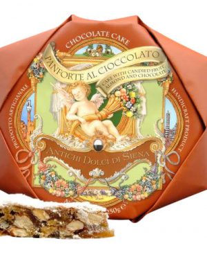 panforte di siena suesse spezialitaet aus der toskana mit honig, mandeln und gewuerzen 250 gramm