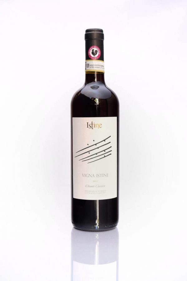 rotwein chianti classico von angela fronti vom weingut istine aus radda in chianti in der toskana