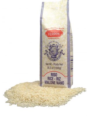 risotto reis vialone nano von der riseria ferron in 1 kg verpackung