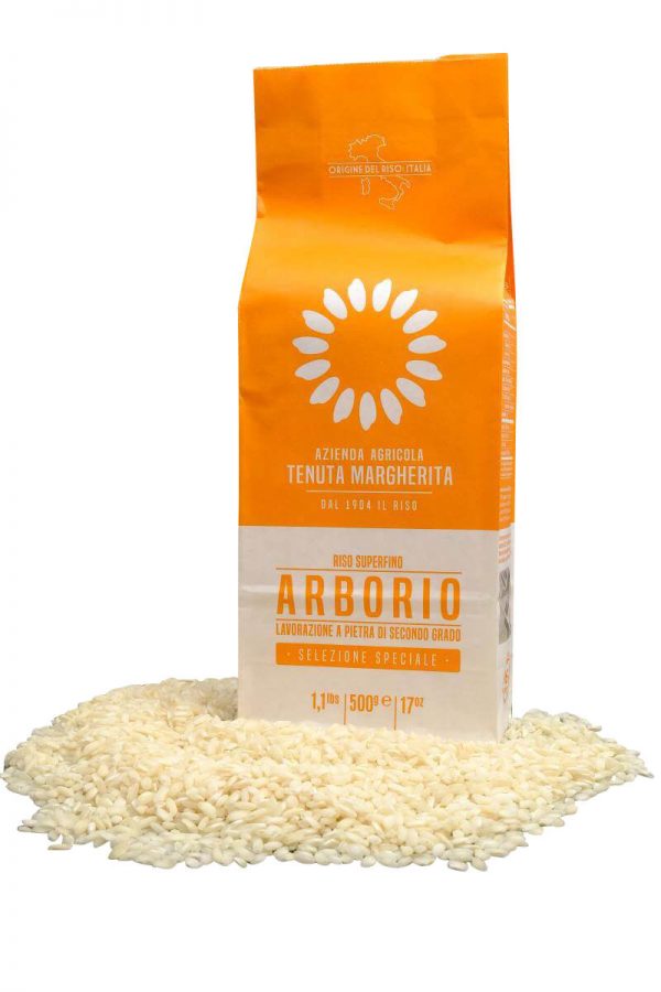 risotto reis arborio von tenuta margherita in 500 gramm verpackung