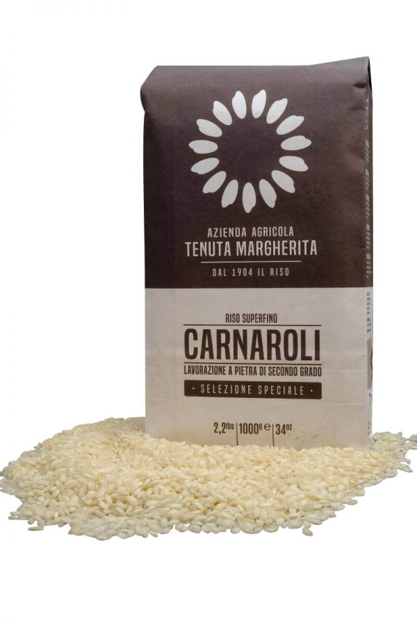 risottoreis carnaroli von tenuta margherita in 1 kg verpackung