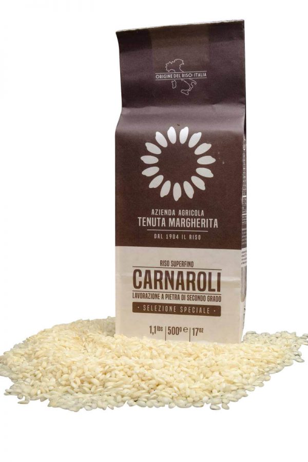 risotto reis carnaroli von tenuta margherita in 500 gramm packung