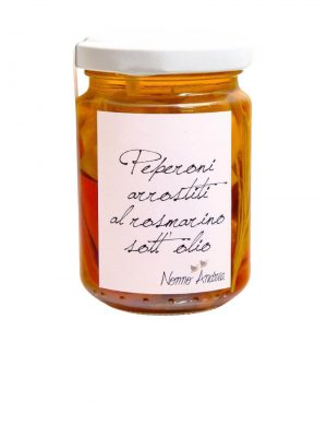paprika gegrillt mit rosmarin in olivenoel von nonno andrea aus treviso 140 gramm