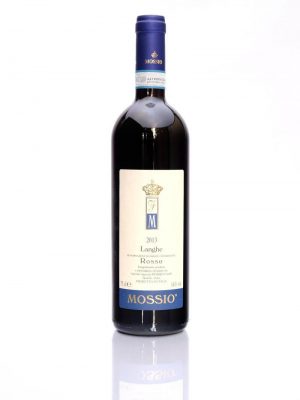 rotwein rosso langhe vom familienbetrieb mossio aus dem piemont