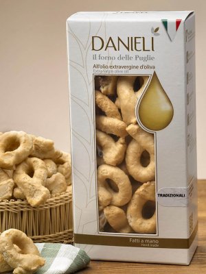 Taralli mit Pfeffer 250 gr