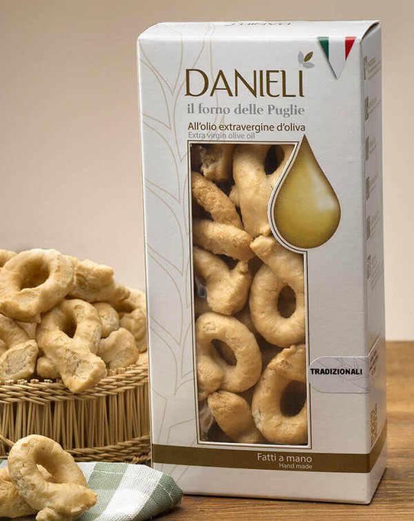 Taralli mit Pfeffer 250 gr