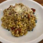 fregola sarda mit thunfisch und getrockneten tomaten