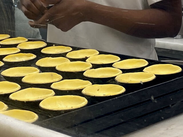 herstellung von pasteis de nata lissabon