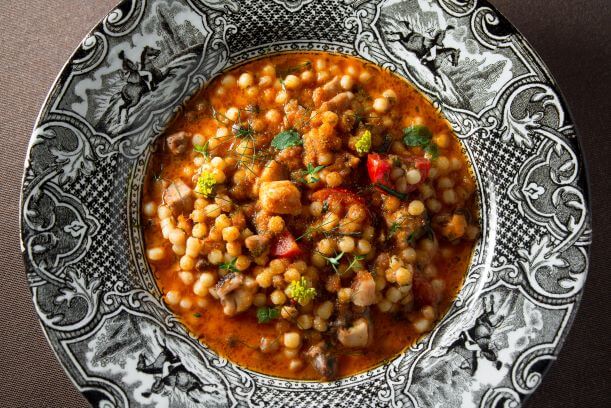 minestrone mit fregola sarda