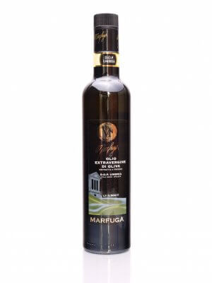 flasche mit olivenoel marfuga assisi spoleto umbrien 0,5l