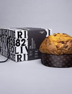 panettone 3 cioccolati olivieri1882