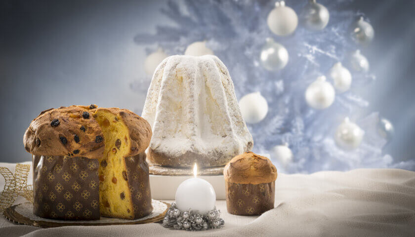 panettone zu weihnachten