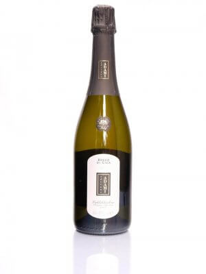 flasche prosecco brut aus vadobbiadanen von winzerbetrieb adami "bosco di gica" 750 ml