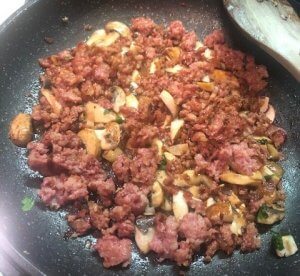 salsicci a in pfanne