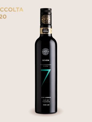 flasche mit olivenöl 7 gaudenzi aus umbrien