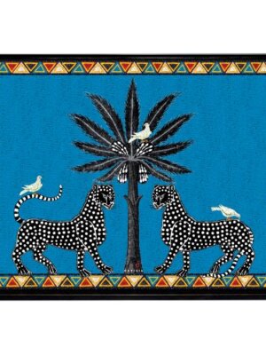 lacktablett blau ortigia