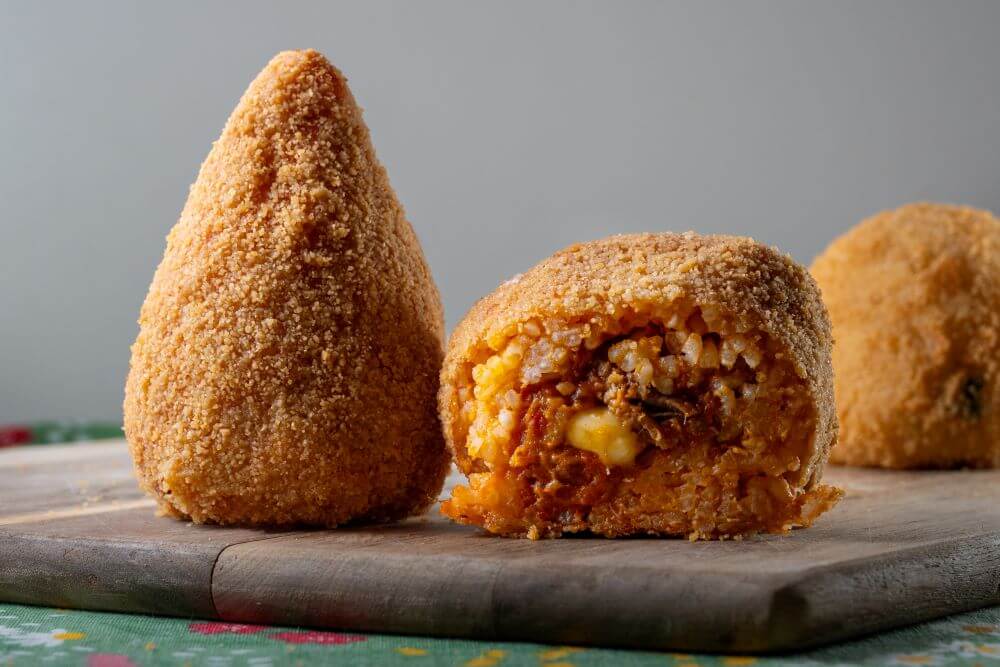 arancini di riso streetfood sizilien