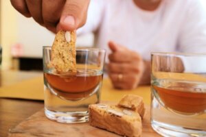 vinsanto und cantucci